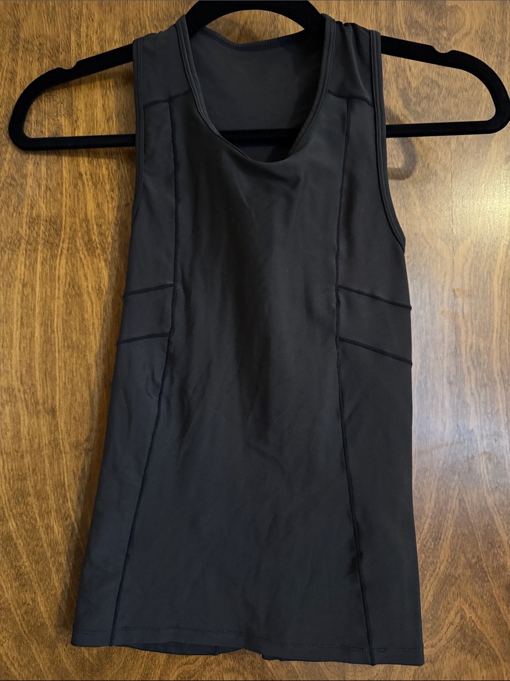 Black Athletic Cycling Tank Top